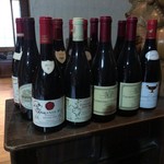 柳家 - 玄関先のワイン