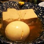 小川の魚 - おでん(豆腐・卵)