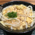 はなまるうどん - 「生姜玉子あんかけ（中）」500円也。税込。