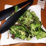 四季酒菜 風土 - 地海苔と葱の塩サラダ