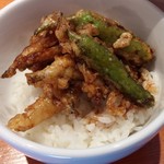 麺屋 六感堂 - わかさぎ天丼（過去の限定）