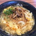 はなまるうどん - 酸辣湯うどん（中）５５０円