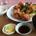 琴弾廻廊　暈亭 - 鶏唐揚げ定食