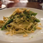 ヴィネリア・リンコントロ - 貝のエキスたっぷり、オクラソースのパスタ