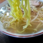 らーめん 阿闍梨 - 小ラーメン（しお）の麺