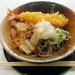 永平寺温泉禅の里 食堂 - 「おろし海老天そば」