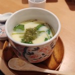 Sushi Izakaya Yataizushi - 白子茶碗蒸し