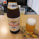 和久 - 一番搾り中瓶 600円(2017.11月中旬)