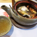 和久 - 3/松茸と鱧の土瓶蒸し(2017.11月中旬)