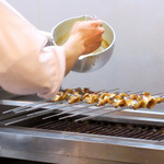 和久 - 調理風景/カマスの幽庵焼き