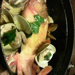 バルハチゴー - アカハタのアクアパッツア