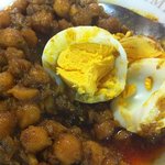 ディル レストラン - 2011-05-23　日替わり（チャナ豆＆卵） 