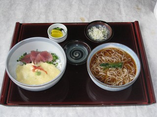 Sakuraebi Chaya - まぐろづけ丼セット