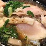 麺屋一燈 - 2018/1 月曜日限定「地鶏そば」(5)