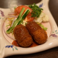 味処 高崎 - カニクリームコロッケ
