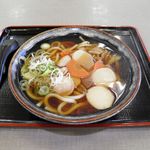 中郷サービスエリア（上り線）フードコート - けんちんうどん 600円