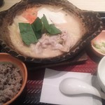 Ootoya - 和出汁の酒粕鍋定食 878円