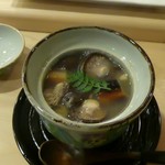 鮨 大門 - 牡蠣の蒸し物