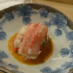 鮨 大門 - 追加 かにのウニソース