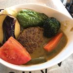 Kuu - ゴロゴロ野菜と大きなハンバーグ