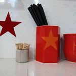 ラーメン星印（卓上の備品 ※星がかわいい♫）