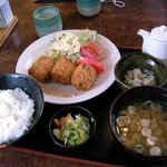 日本料理もりがね - もりがねコロッケ定食