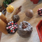 清澄の里 粟 - テーブルのうえのいろいろ