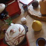 清澄の里 粟 - テーブルのうえのいろいろ