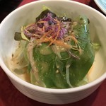 くいしんぼー山中 - サラダ ドレッシングが美味い