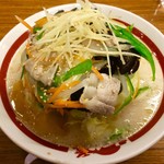 ラーメン屋 壱番亭 - 野菜たっぷり旨塩豚骨ラーメン