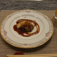 鉄板焼 ふかみ - フォアグラのソテー マディラソース