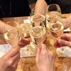 ダイナミックキッチン＆バー 響 - その他写真:スパークリングワインで乾杯♪