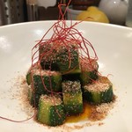 創作麺工房 鳴龍 - 「ごまきゅうり」300円