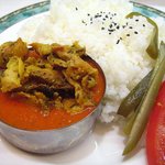 Ajian Kebabu - ケバブカレー（ルーを混ぜる前）