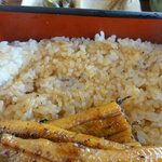 四万十屋 - ご飯にもしっかりと濃厚なタレが掛かってます！