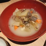 かごのめ - 牛白湯すじ煮込み