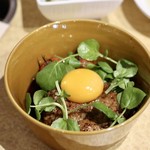 波へい - 合びき月見つくね