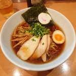 麺屋 すずらん - 鶏出汁しょうゆらーめん  @780円(2018.01)