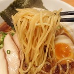 麺屋 すずらん - 麺(2018.01)