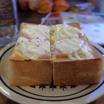 灯 - ハムチーズマヨトースト