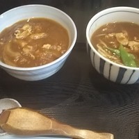 日本橋 やぶ久 - ミニカレー丼、ミニカレー南蛮セット 1,026円♪