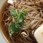 角清 - ごぼう天そば。
      美味し。