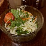 カフェレスト - 【2018.1.16(火)】ランチの野菜サラダ