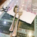 樂心冰室 - カトラリ。