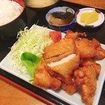 一馬 - から揚げ定食