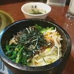 肉料理 大森 - 石焼きピビンパ