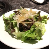 焼肉チャンピオン ペントハウス - ざぶすき御膳 3,800円　セットのサラダ
