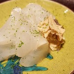 馳走 啐啄一十  - ⑧カワハギ(山口県豊後水道北部海域産、5日熟成)