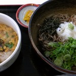 こかぶ食堂 - おろし蕎麦・ミニ玉子丼