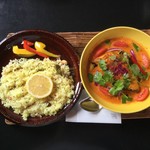 スプーンソング - 【ケーララ・ナダン・フィッシュ+レモンライス(超ココナッツ)/1,300円～】